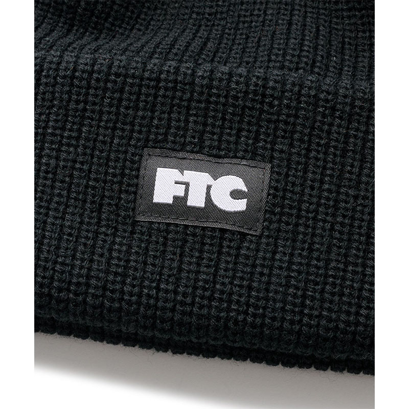 FTC(エフティーシー)/ BOX LOGO BEANIE -BLACK-