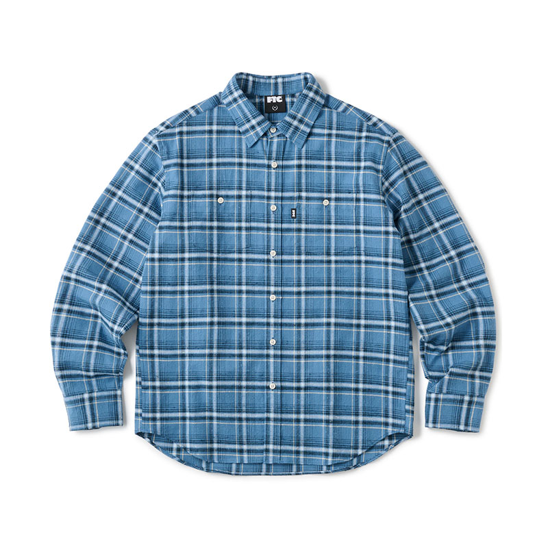 FTC(エフティーシー)/ BRUSHED PLAID NEL SHIRT -2.COLOR-(BLUE)