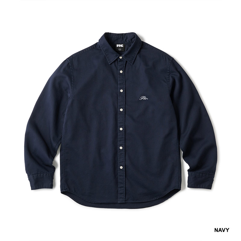FTC(エフティーシー)/ WASHED TWILL SHIRT -2.COLOR-