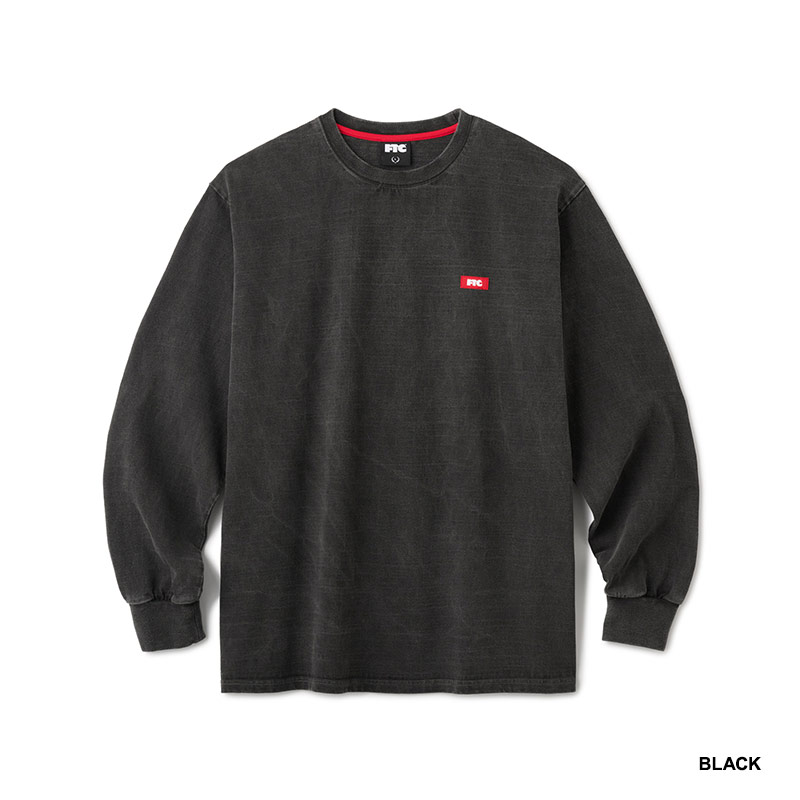 FTC(エフティーシー)/ PIGMENT DYED SMALL LOGO L/S TOP -2.COLOR-