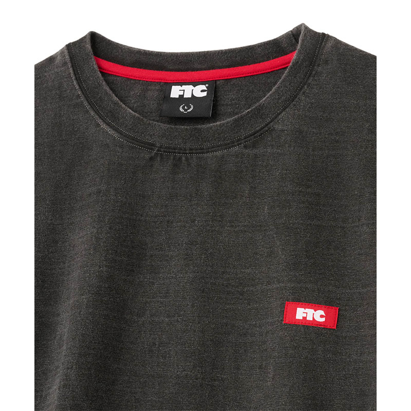 FTC(エフティーシー)/ PIGMENT DYED SMALL LOGO L/S TOP -2.COLOR-