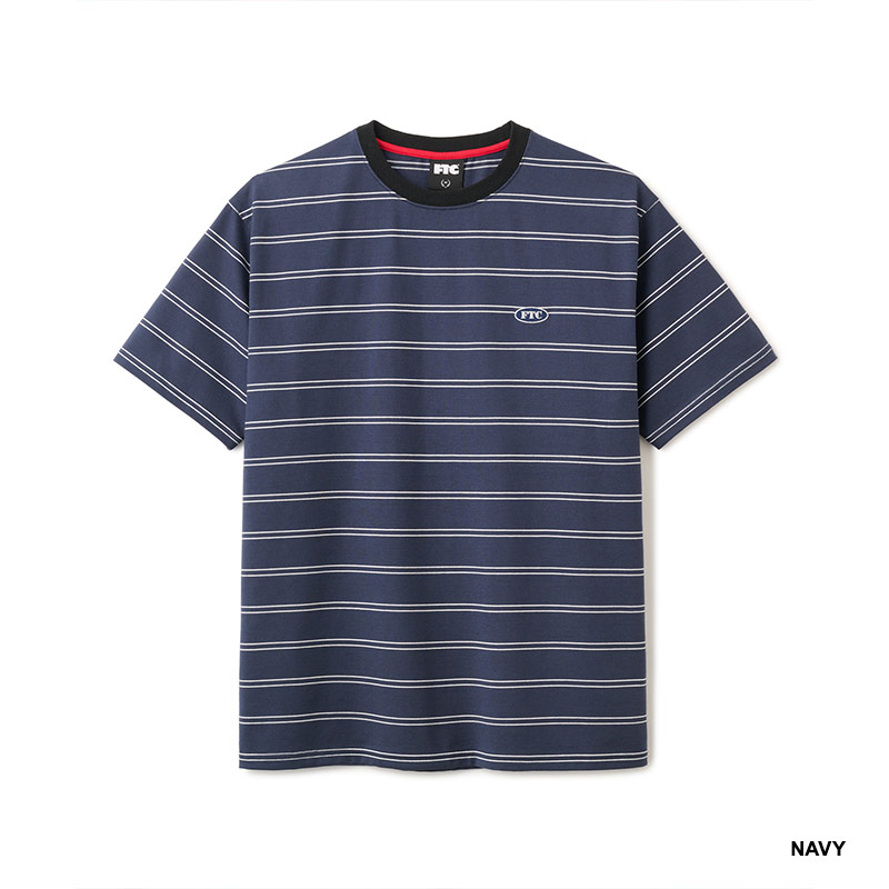 FTC(エフティーシー)/ OVAL LOGO STRIPE RINGER TEE -3.COLOR-