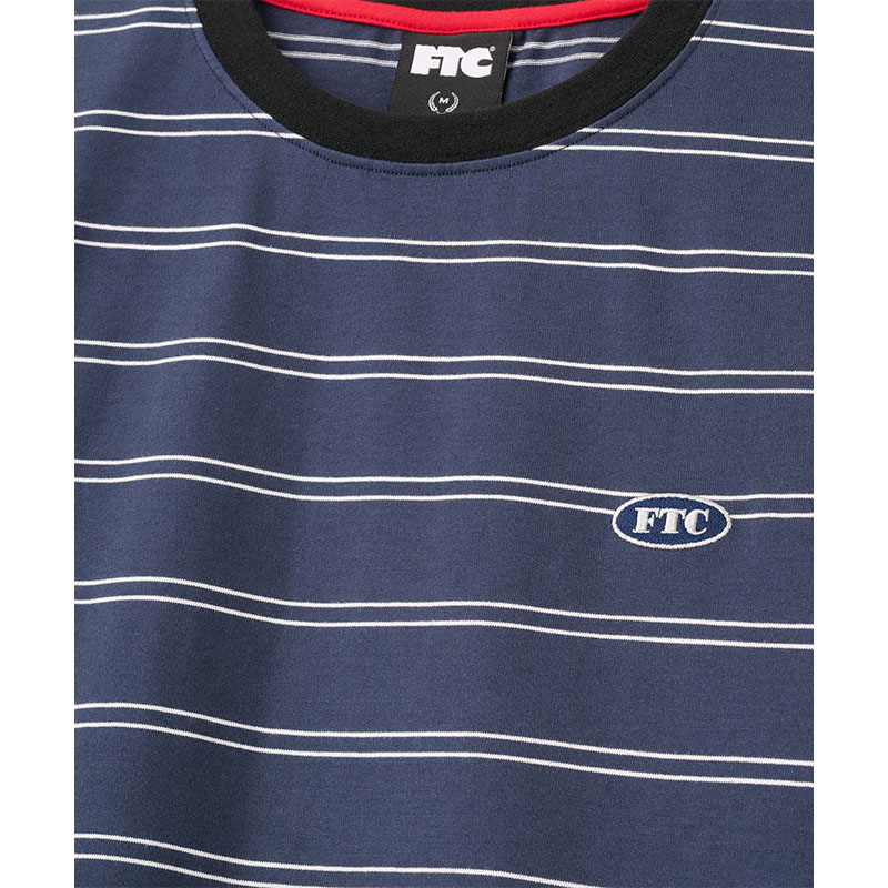 FTC(エフティーシー)/ OVAL LOGO STRIPE RINGER TEE -3.COLOR-