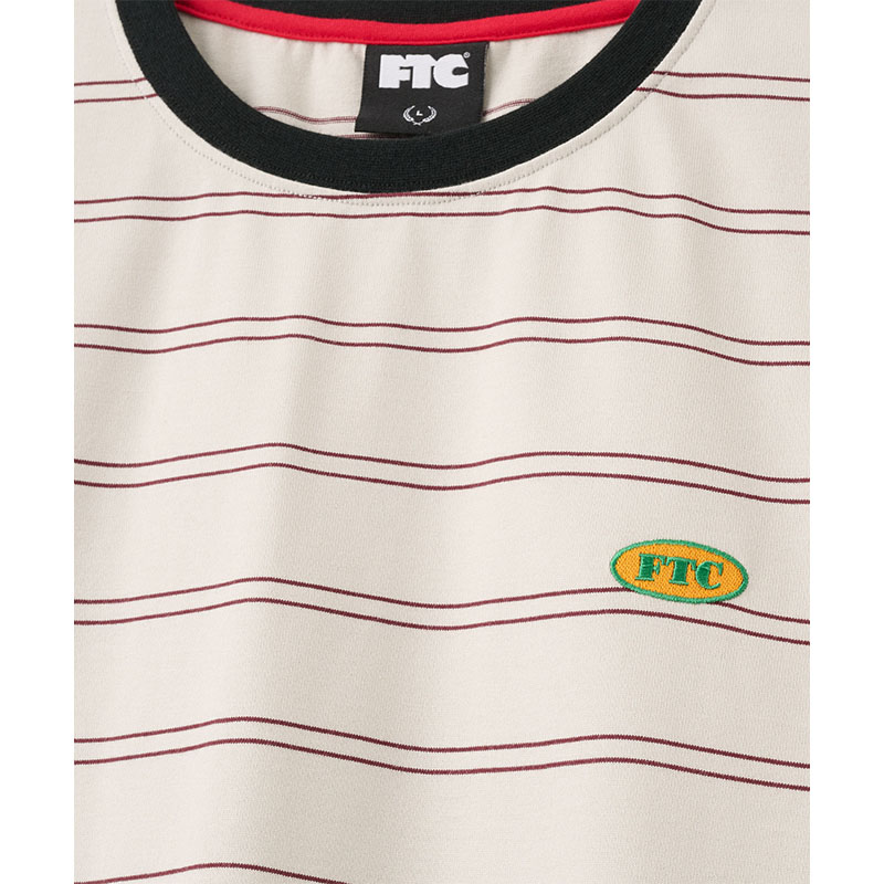 FTC(エフティーシー)/ OVAL LOGO STRIPE RINGER TEE -3.COLOR-