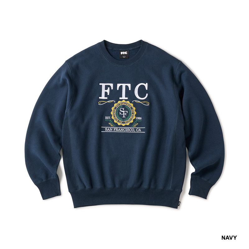 FTC(エフティーシー)/ UNIVERSITY CREW NECK -3.COLOR-