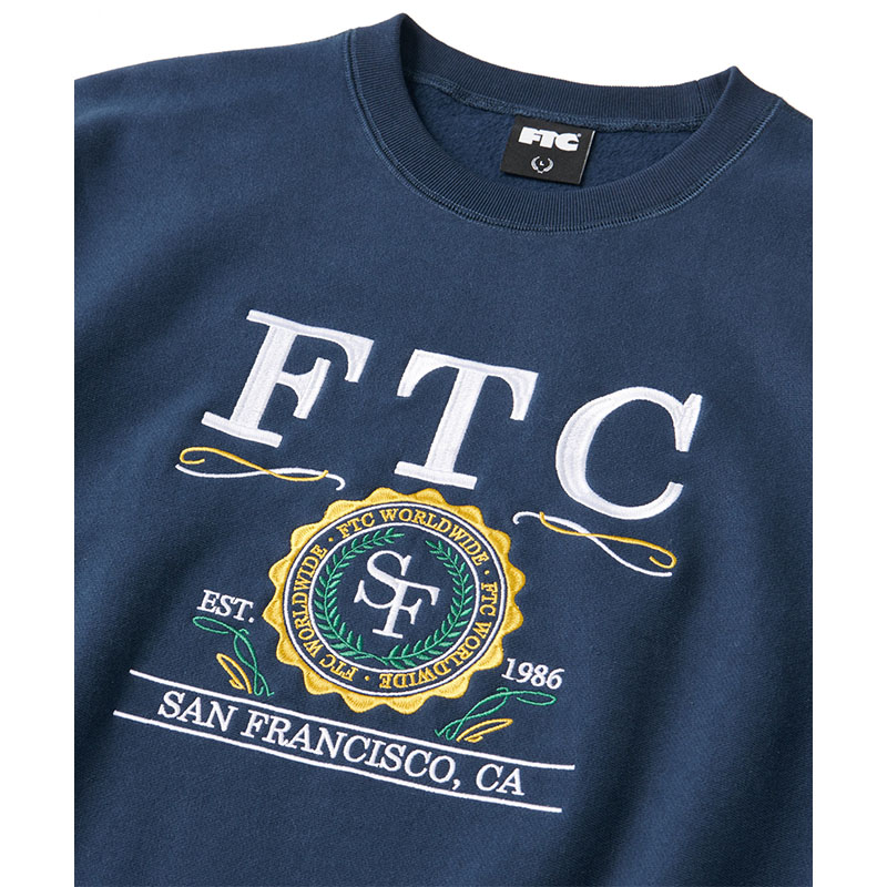 FTC(エフティーシー)/ UNIVERSITY CREW NECK -3.COLOR-
