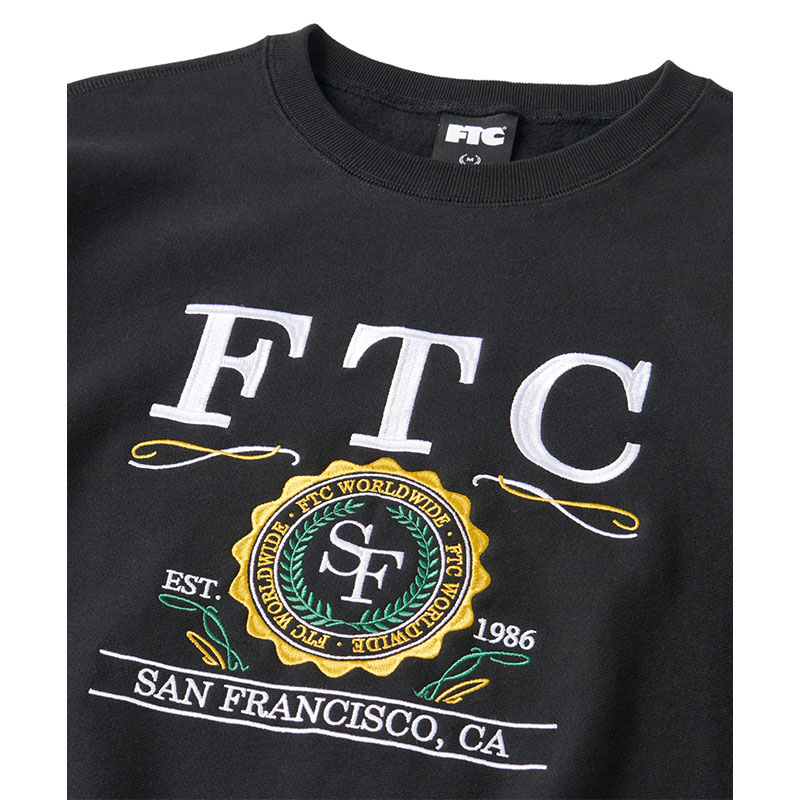 FTC(エフティーシー)/ UNIVERSITY CREW NECK -3.COLOR-