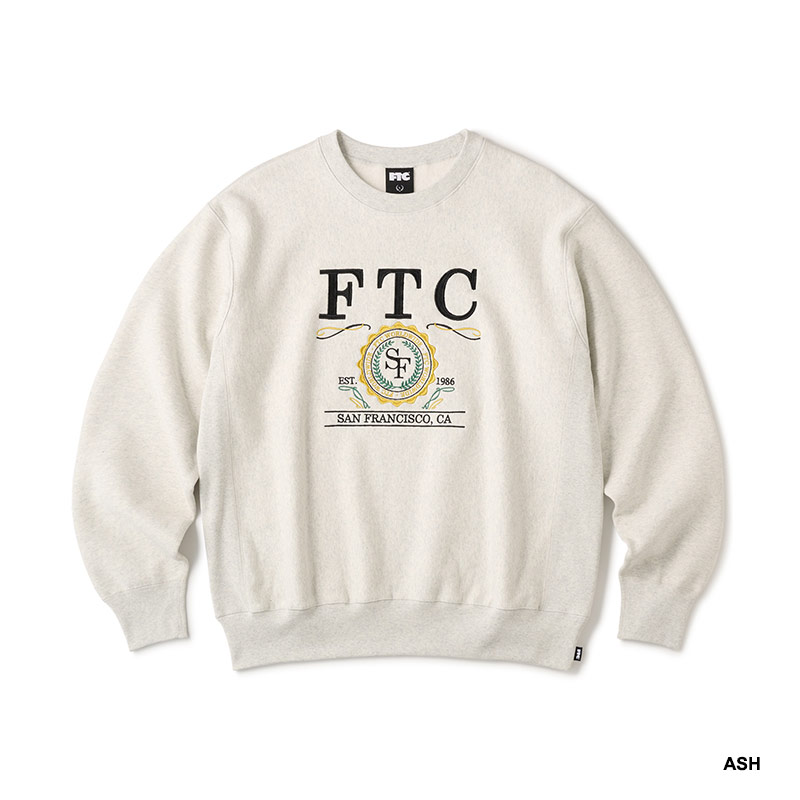 FTC(エフティーシー)/ UNIVERSITY CREW NECK -3.COLOR-