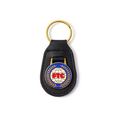 FTC(エフティーシー)/ EMBLEM LEATHER KEYCHAIN -2.COLOR-