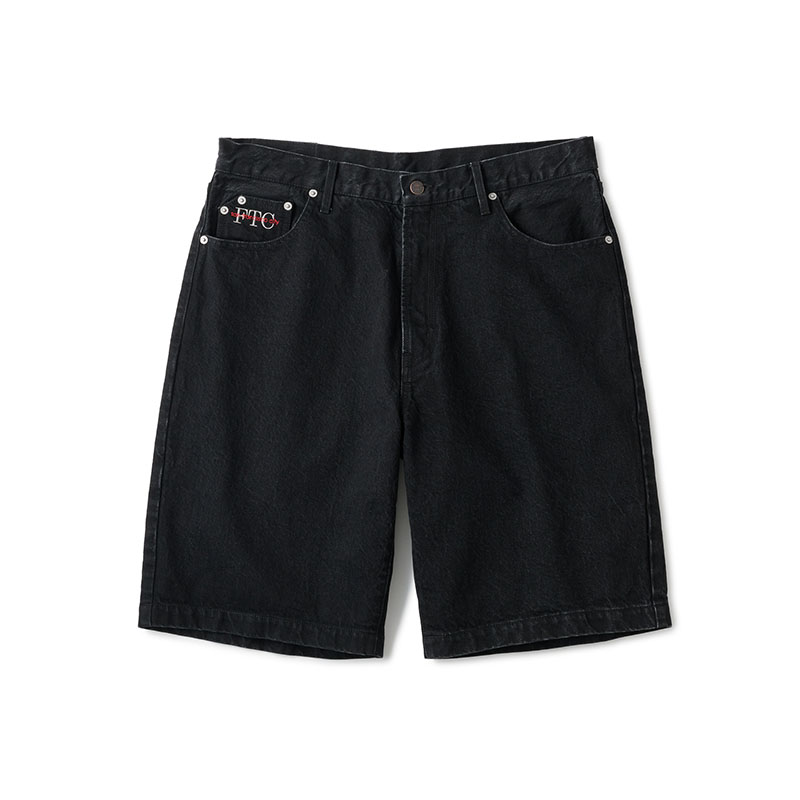 FTC(エフティーシー)/ DENIM SHORT -3.COLOR-(BLACK)