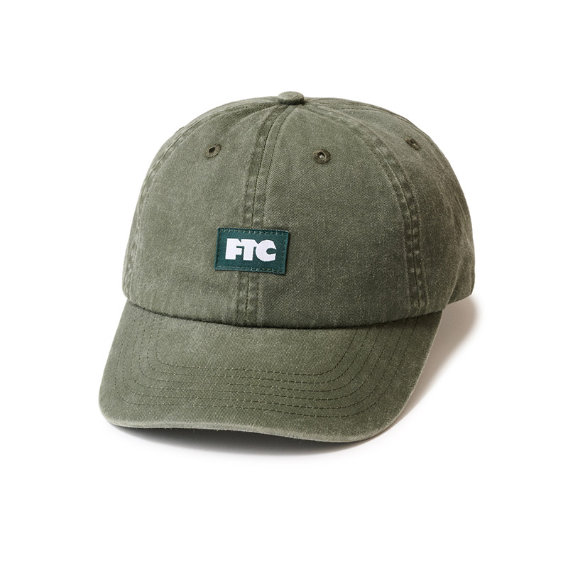 FTC(エフティーシー)/ SMALL LOGO 6 PANEL -3.COLOR-(GREEN)