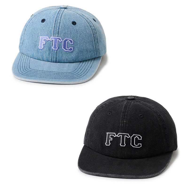 FTC(エフティーシー)/ WASHED DENIM 6 PANEL -2.COLOR-