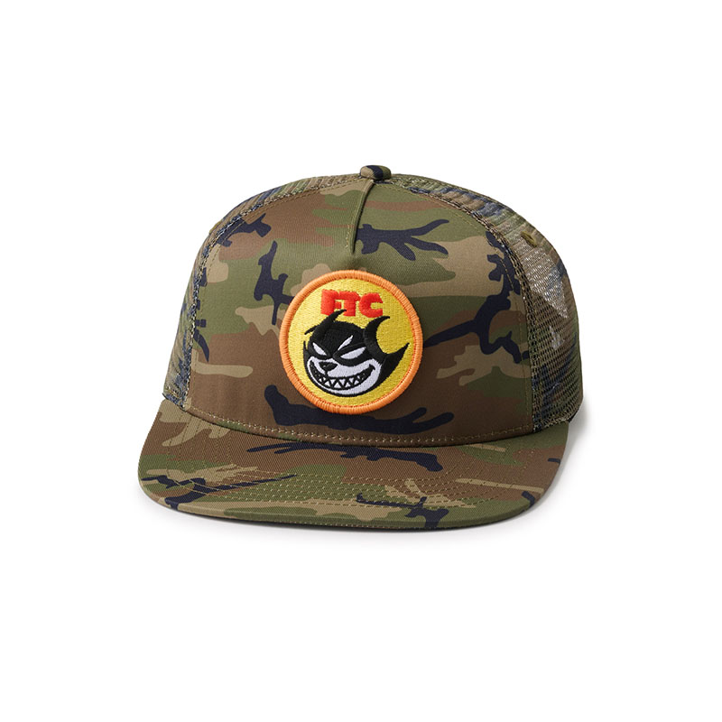 FTC(エフティーシー)/ HELLCAT MESH BACK 5 PANEL -3.COLOR-(CAMO)