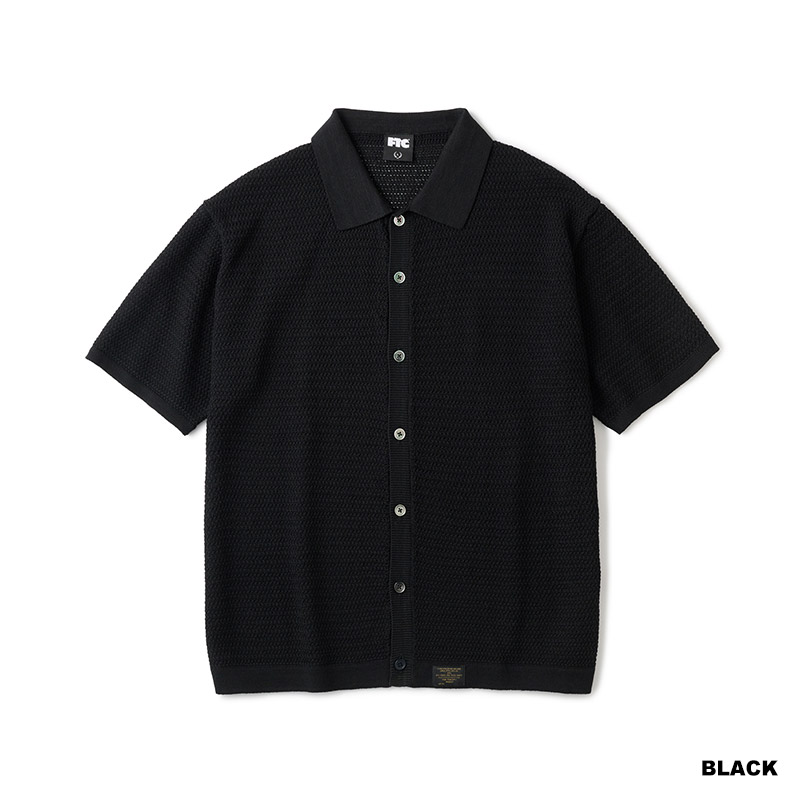 FTC(エフティーシー)/ CROCHET KNIT SHIRT -3.COLOR-
