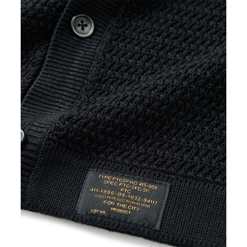 FTC(エフティーシー)/ CROCHET KNIT SHIRT -3.COLOR-