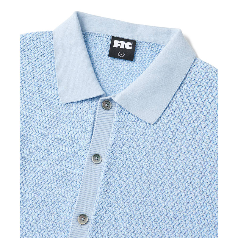 FTC(エフティーシー)/ CROCHET KNIT SHIRT -3.COLOR-