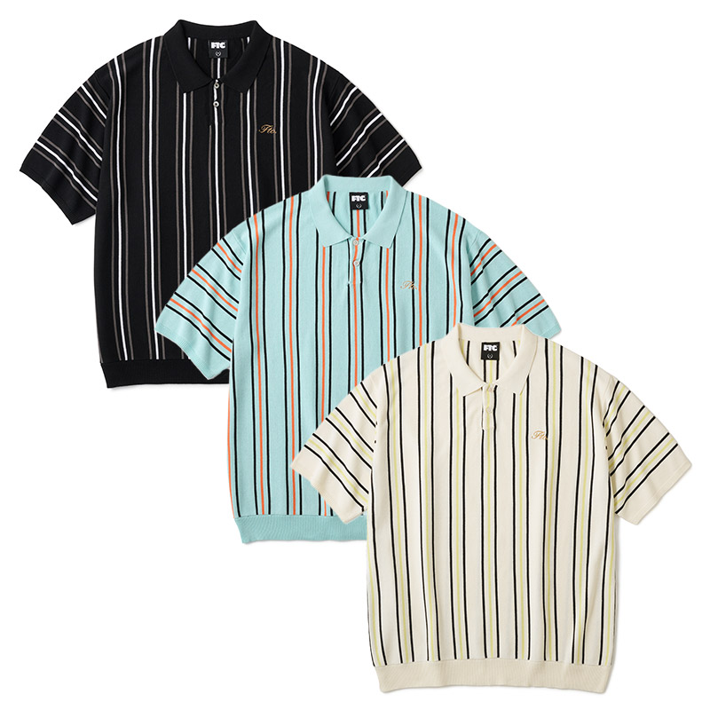 FTC(エフティーシー)/ STRIPE KNIT POLO -3.COLOR-