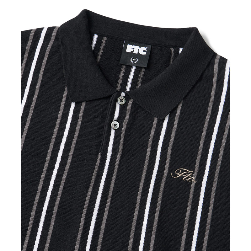 FTC(エフティーシー)/ STRIPE KNIT POLO -3.COLOR-