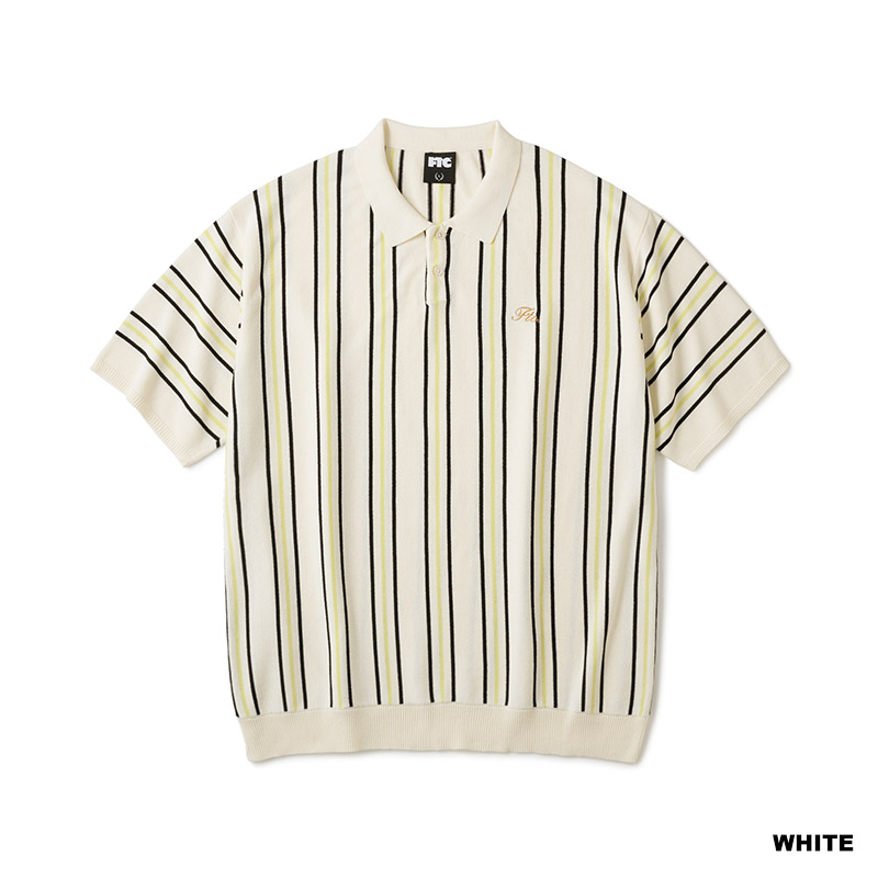 FTC(エフティーシー)/ STRIPE KNIT POLO -3.COLOR-