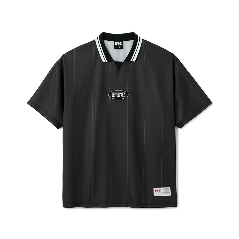 FTC(エフティーシー)/ OVAL LOGO SOCCER JERSEY -3.COLOR-(BLACK)