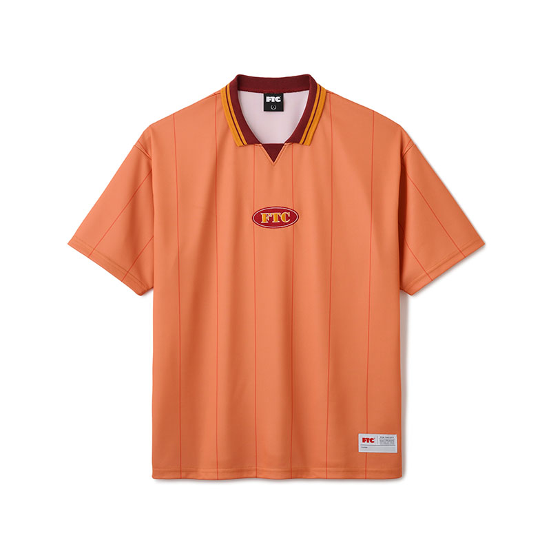 FTC(エフティーシー)/ OVAL LOGO SOCCER JERSEY -3.COLOR-(ORANGE)