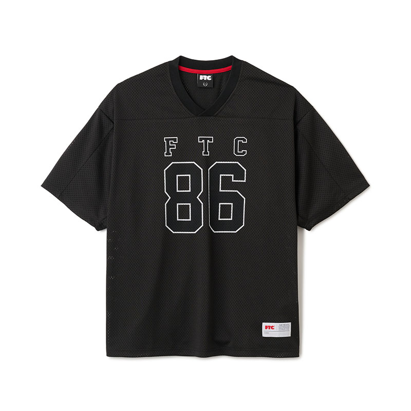 FTC(エフティーシー)/ MESH FOOTBALL JERSEY -3.COLOR-(BLACK)