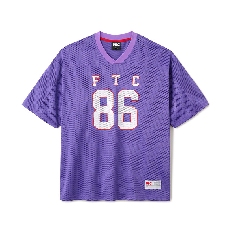 FTC(エフティーシー)/ MESH FOOTBALL JERSEY -3.COLOR-(PURPLE)