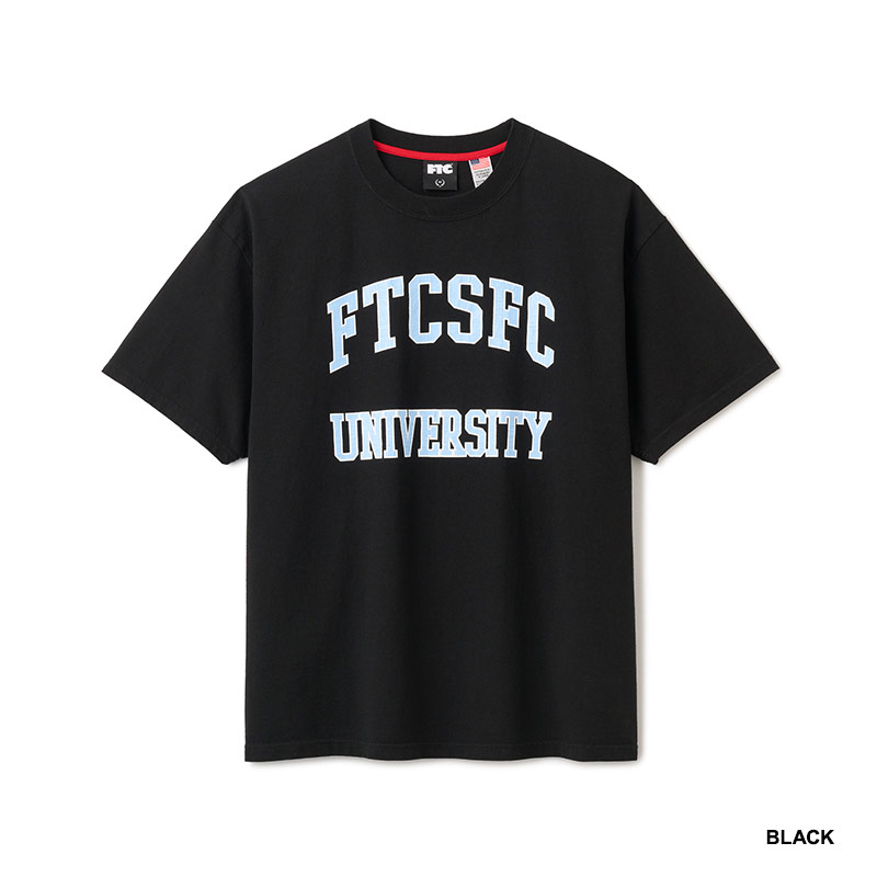 FTC(エフティーシー)/ CRACKED UNIVERSITY TEE -3.COLOR-