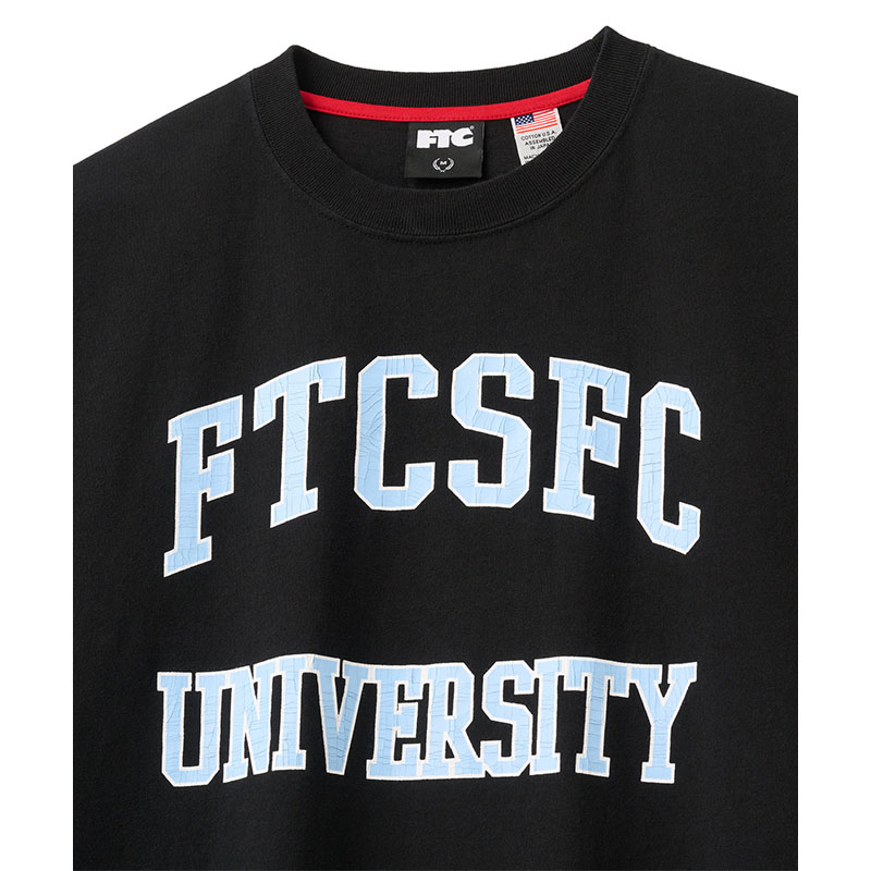 FTC(エフティーシー)/ CRACKED UNIVERSITY TEE -3.COLOR-