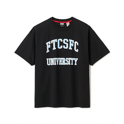 FTC(エフティーシー)/ CRACKED UNIVERSITY TEE -3.COLOR-