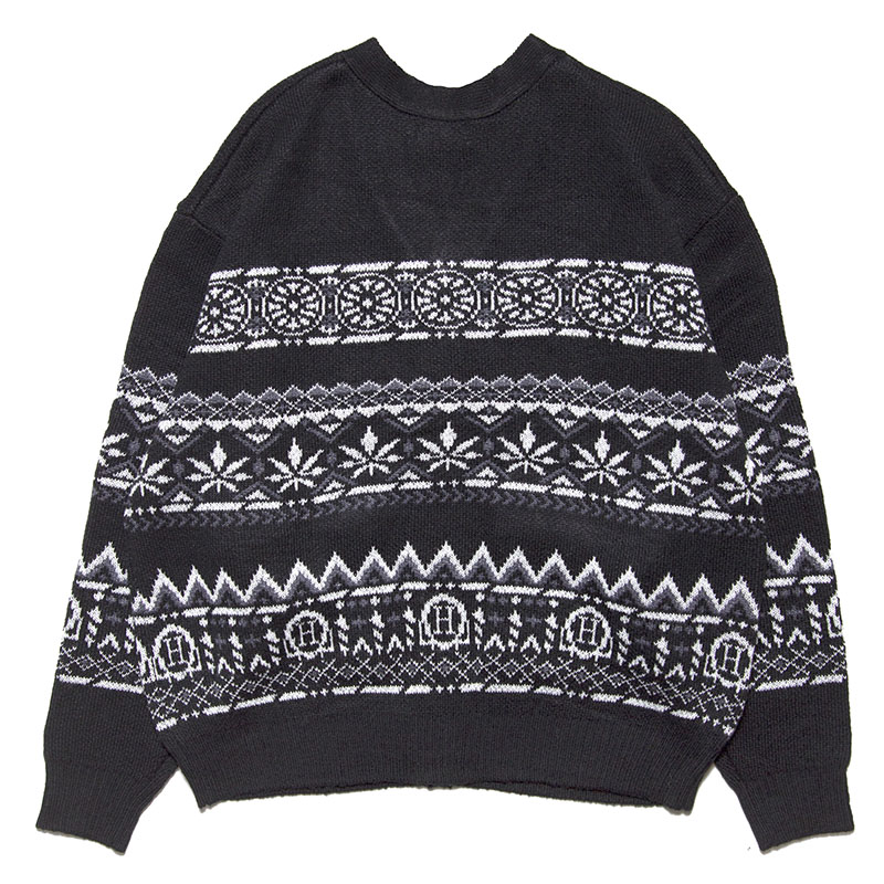 HAIGHT(ヘイト)/ SMOKERS CARDIGAN -BLACK-