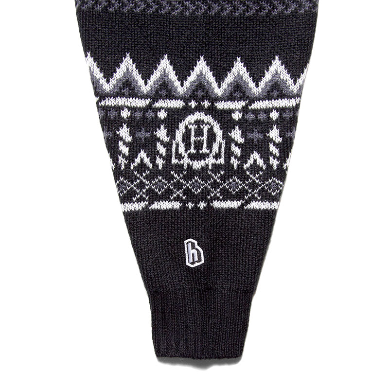 HAIGHT(ヘイト)/ SMOKERS CARDIGAN -BLACK-