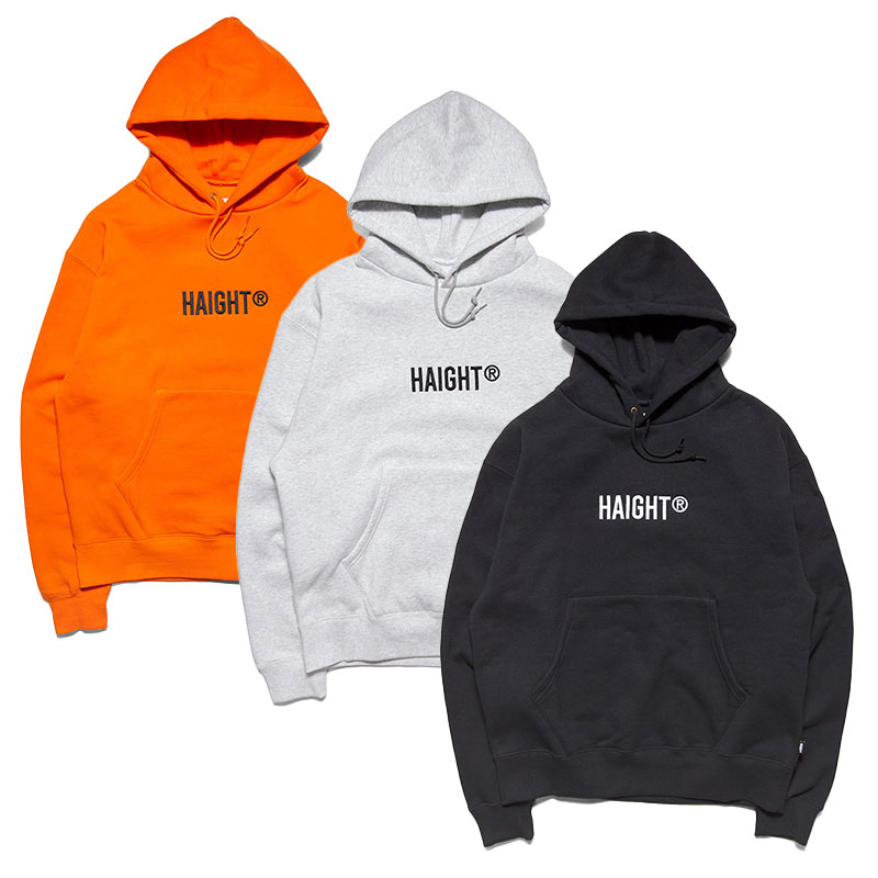 HAIGHT(ヘイト)/ (R) LOGO HOODIE -3.COLOR-