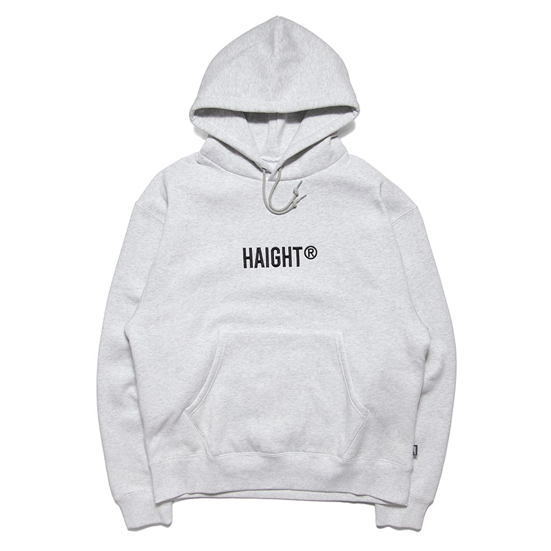 HAIGHT(ヘイト)/ (R) LOGO HOODIE -3.COLOR-(ASH)