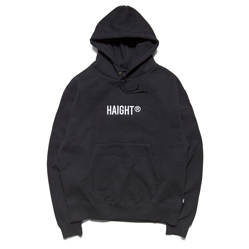 HAIGHT(ヘイト)/ (R) LOGO HOODIE -3.COLOR-(BLACK)