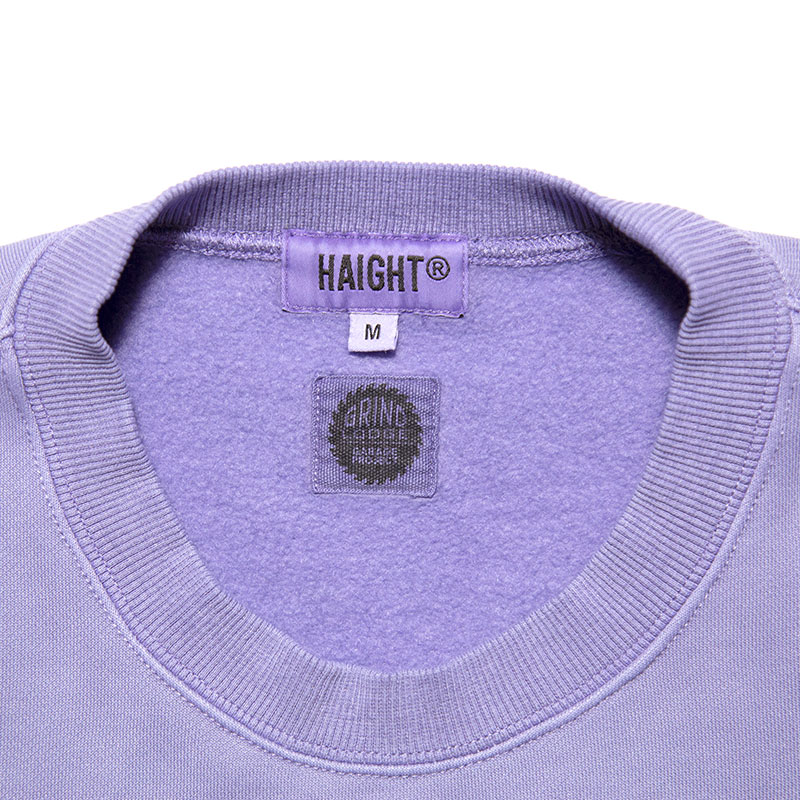 HAIGHT(ヘイト)/ LOCAL SERVICE PIGMENT DYE SWEAT ft. GRINDLODGE -2.COLOR-