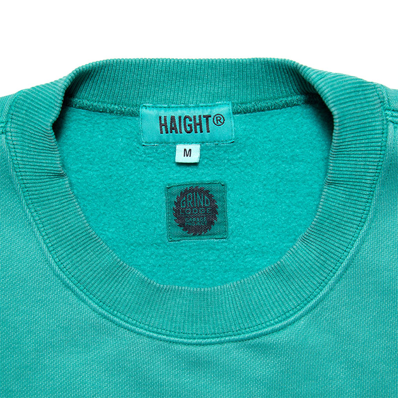 HAIGHT(ヘイト)/ LOCAL SERVICE PIGMENT DYE SWEAT ft. GRINDLODGE -2.COLOR-