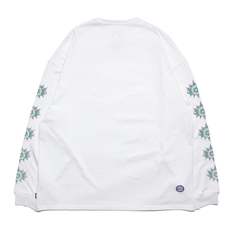 HAIGHT(ヘイト)/ ALL SEEING EYE LS Tee ft. GRINDLODGE -2.COLOR-