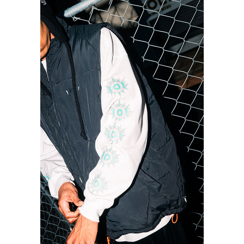 HAIGHT(ヘイト)/ ALL SEEING EYE LS Tee ft. GRINDLODGE -2.COLOR-