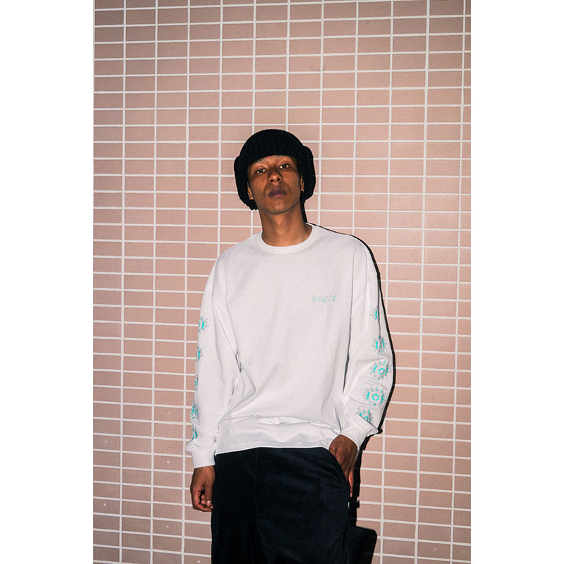 HAIGHT(ヘイト)/ ALL SEEING EYE LS Tee ft. GRINDLODGE -2.COLOR-