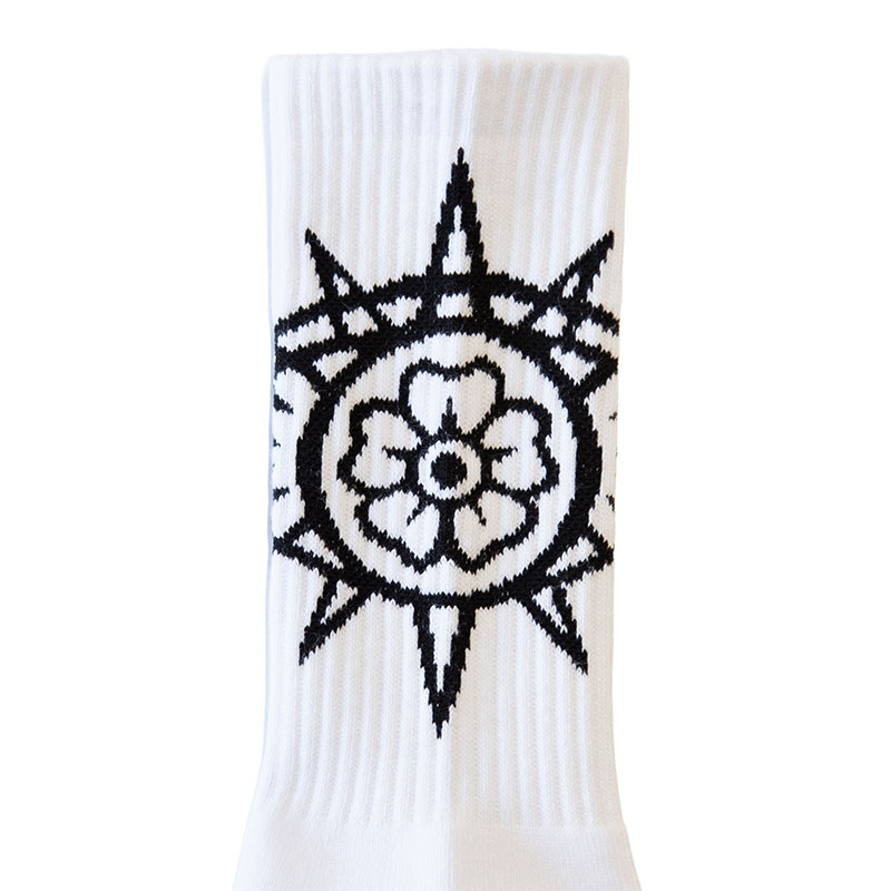HAIGHT(ヘイト)/ ALL SEEING EYE SOCKS ft. GRINDLODGE -2.COLOR-