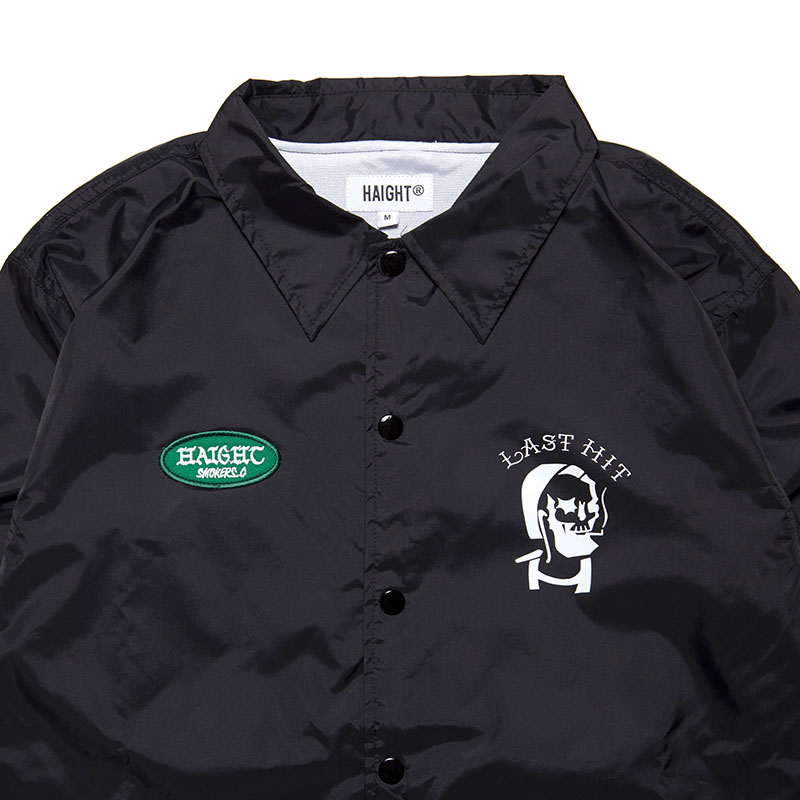 HAIGHT(ヘイト)/ LAST HIY COACH JACKET -BLACK-