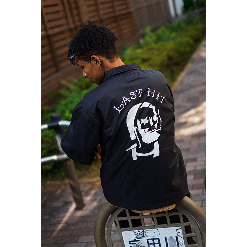 HAIGHT(ヘイト)/ LAST HIY COACH JACKET -BLACK-