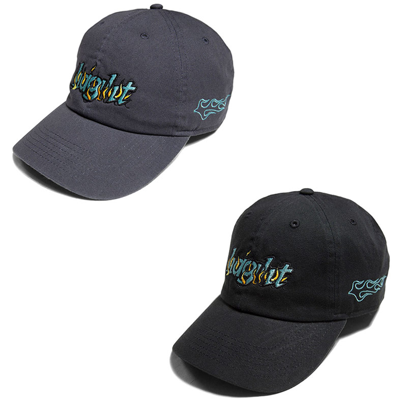 HAIGHT(ヘイト)/ FLAMES COTTON LOW CAP -2.COLOR-