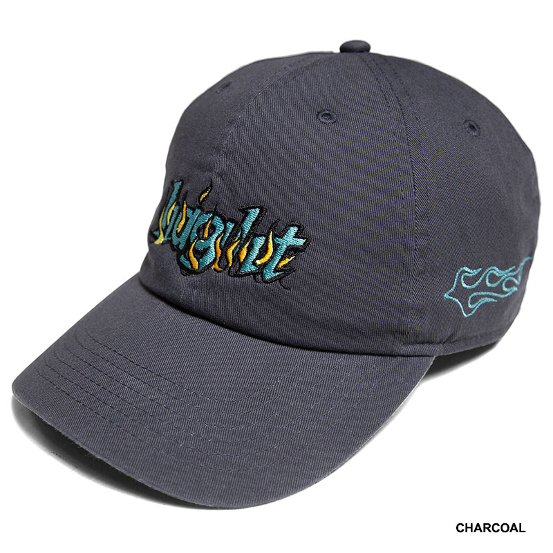 HAIGHT(ヘイト)/ FLAMES COTTON LOW CAP -2.COLOR-