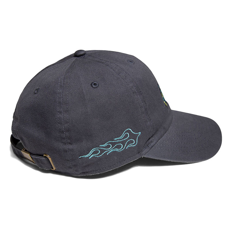 HAIGHT(ヘイト)/ FLAMES COTTON LOW CAP -2.COLOR-