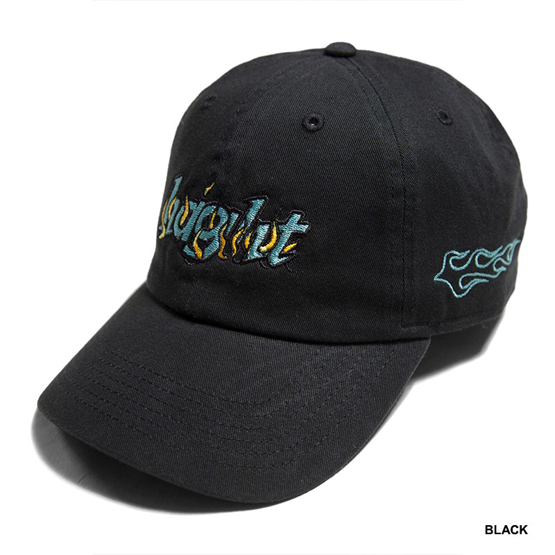 HAIGHT(ヘイト)/ FLAMES COTTON LOW CAP -2.COLOR-