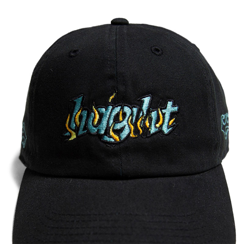 HAIGHT(ヘイト)/ FLAMES COTTON LOW CAP -2.COLOR-