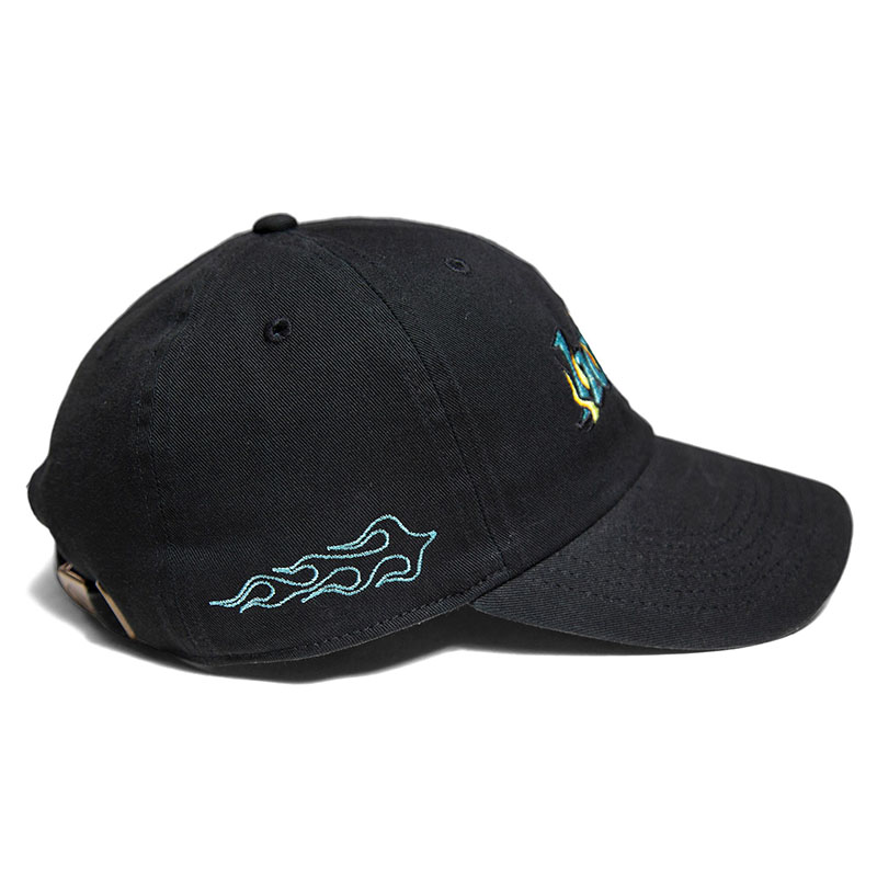 HAIGHT(ヘイト)/ FLAMES COTTON LOW CAP -2.COLOR-