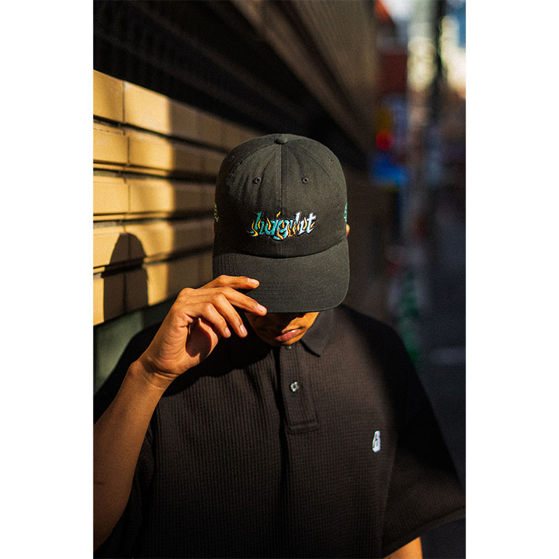 HAIGHT(ヘイト)/ FLAMES COTTON LOW CAP -2.COLOR-